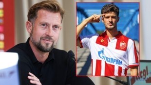 Lars Kornetka, Assistent von Teamchef Ralf Rangnick, und Tomás Händel