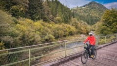 Beim Endecken des Ybbstals konnte die „Radkrone“ den Bosch PX Antrieb ausprobieren, der für ...