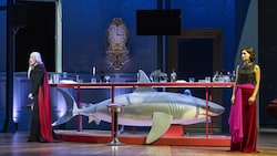 Erica Eloff als Feldmarschallin und Fenja Lukas als Sophie