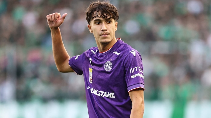 Sanel Saljic ist einer der Senkrechtstarter bei der Austria.