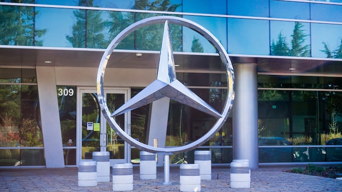 Ein Mercedes-Büro in den USA (Symbolbild)