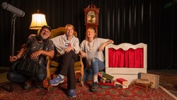 Martin, Julia und Clara (v.l.) haben hinter der Kamera alles im Griff.