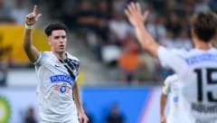 Schotte Max Johnston wird am Donnerstag zum Fan. 