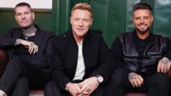 Shane Lynch, Ronan Keating und Keith Duffy treten mit den alten Boyzone-Hits noch einmal auf. ...