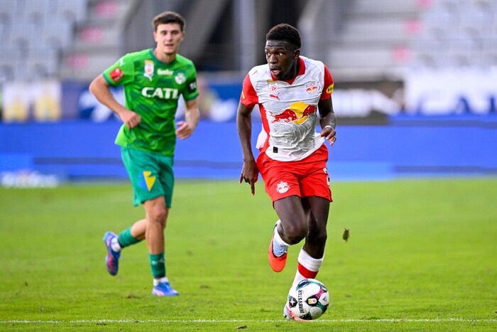 Zurück auf dem Feld: Gourna-Douath (re.).