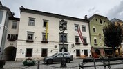 Bürgermeister Josef Jury verabschiedet sich aus dem Rathaus von Gmünd. 