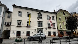 Bürgermeister Josef Jury verabschiedet sich aus dem Rathaus von Gmünd. 