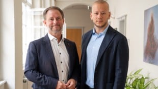 SPÖ-Duo: Klubobmann Roland Fürst und Nationalratsmandatar Maximilian Köllner.