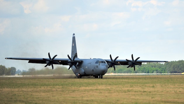 Betroffen war eine C-130-Transportmaschine der Bundeswehr.