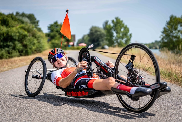 Svetlana Moshkovich gewann als Handbikerin schon zahlreiche Medaillen und Rennen.