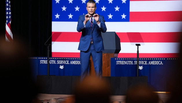 Pete Hegseth ließ Top-Militärs aus allen Winkeln der Welt einfliegen.