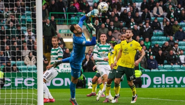 Flog zum ersten „zu Null“ für Neo-Klub Hibernian: Sallinger