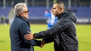 Auf Ex-Coach Regi van Acker traf Tanrıvermiş im vergangenen November als St. Pölten-Trainer.
