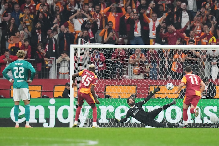 Osimhen's penalty against Liverpool