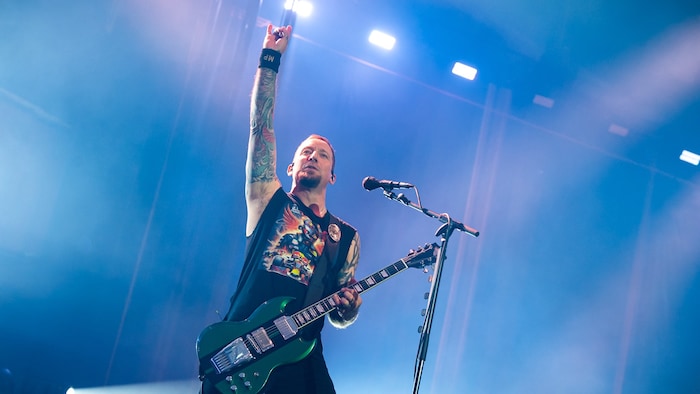 Volbeat und Österreich – das ist eine Symbiose, die immer funktioniert. Und für die Michael ...