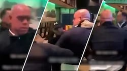 Ein Video zeigt: Michael van Gerwen verlor die Fassung und prügelte sich mit einem Mann in der ...