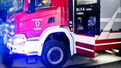 Die Feuerwehr Bludenz kam mit zwei Fahrzeugen und 15 Mann angerückt – die Arbeit war allerdings ...