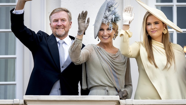 Kronprinzessin Amalia ist das erste weibliche Mitglied der Königsfamilie, das eine ...