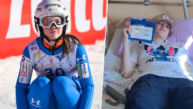 Die 17-jährige Skispringerin Tina Erzar erhielt eine schlimme Diagnose – ihr Traum von den ...