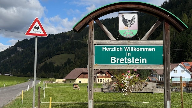 Im beschaulichen Bretstein wurden die Überreste gefunden.