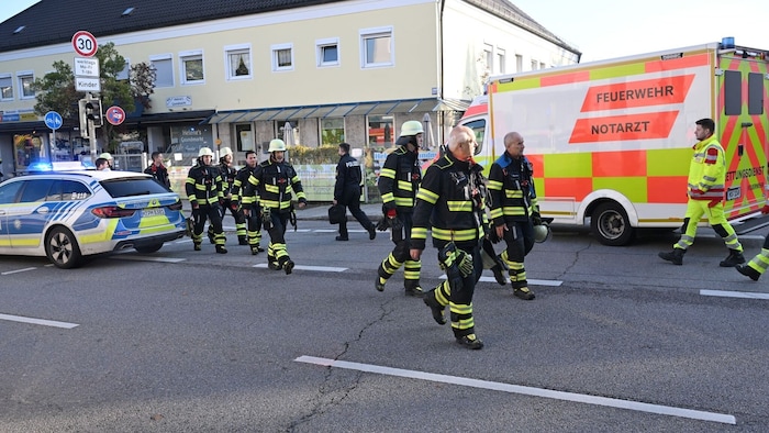 Feuerwehr am Tatort