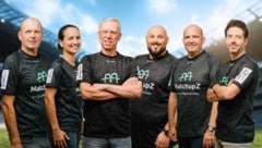 Martin Scherb, Irene Fuhrmann, Peter Stöger, Aleks Brankovic, Ralf Muhr, Martin Kügler (v.l.).
