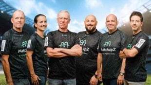 Martin Scherb, Irene Fuhrmann, Peter Stöger, Aleks Brankovic, Ralf Muhr, Martin Kügler (v.l.).