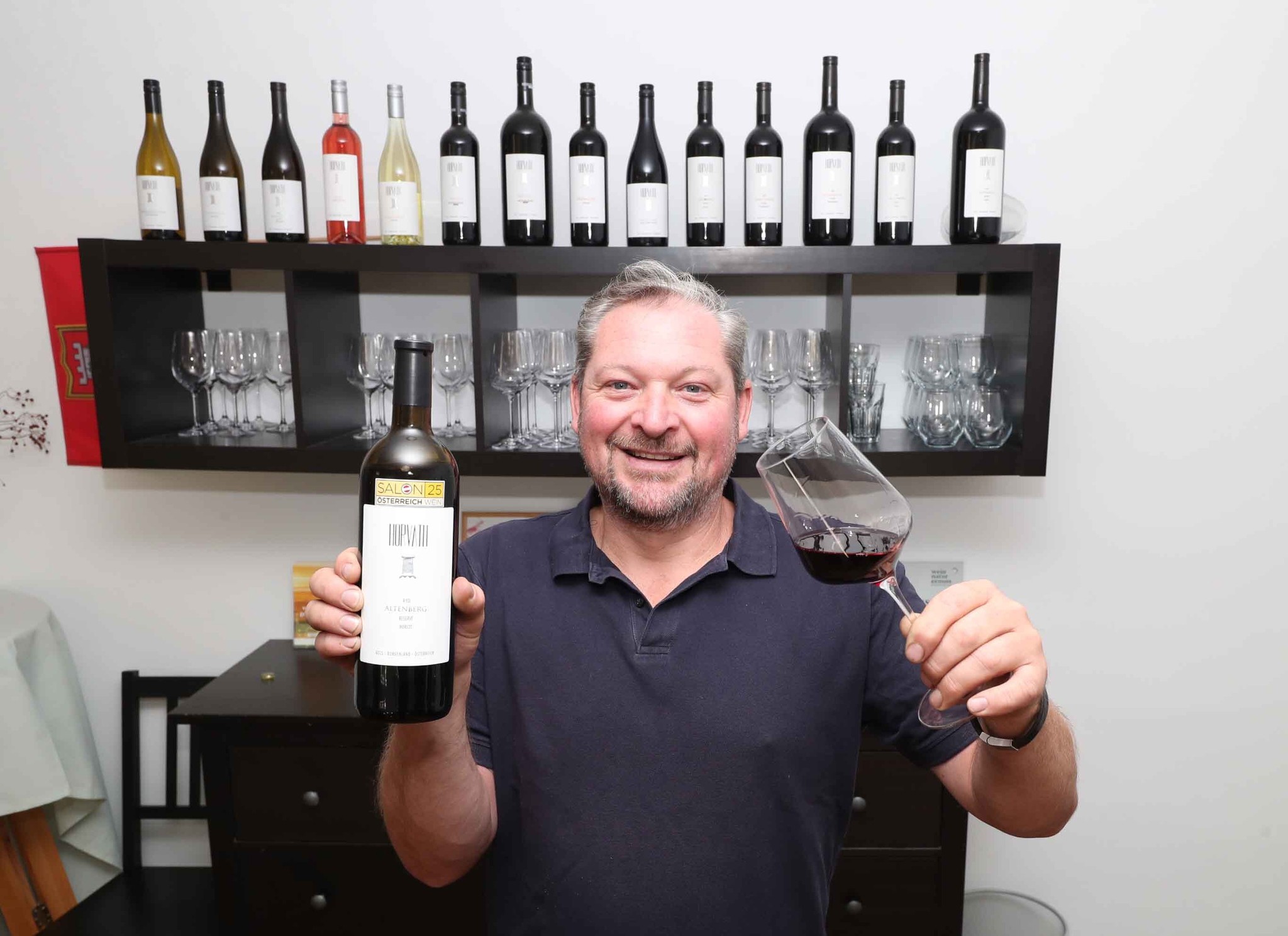 Merlot Ried Altenberg Reserve 2022 vom Weingut von Günter Horvath.