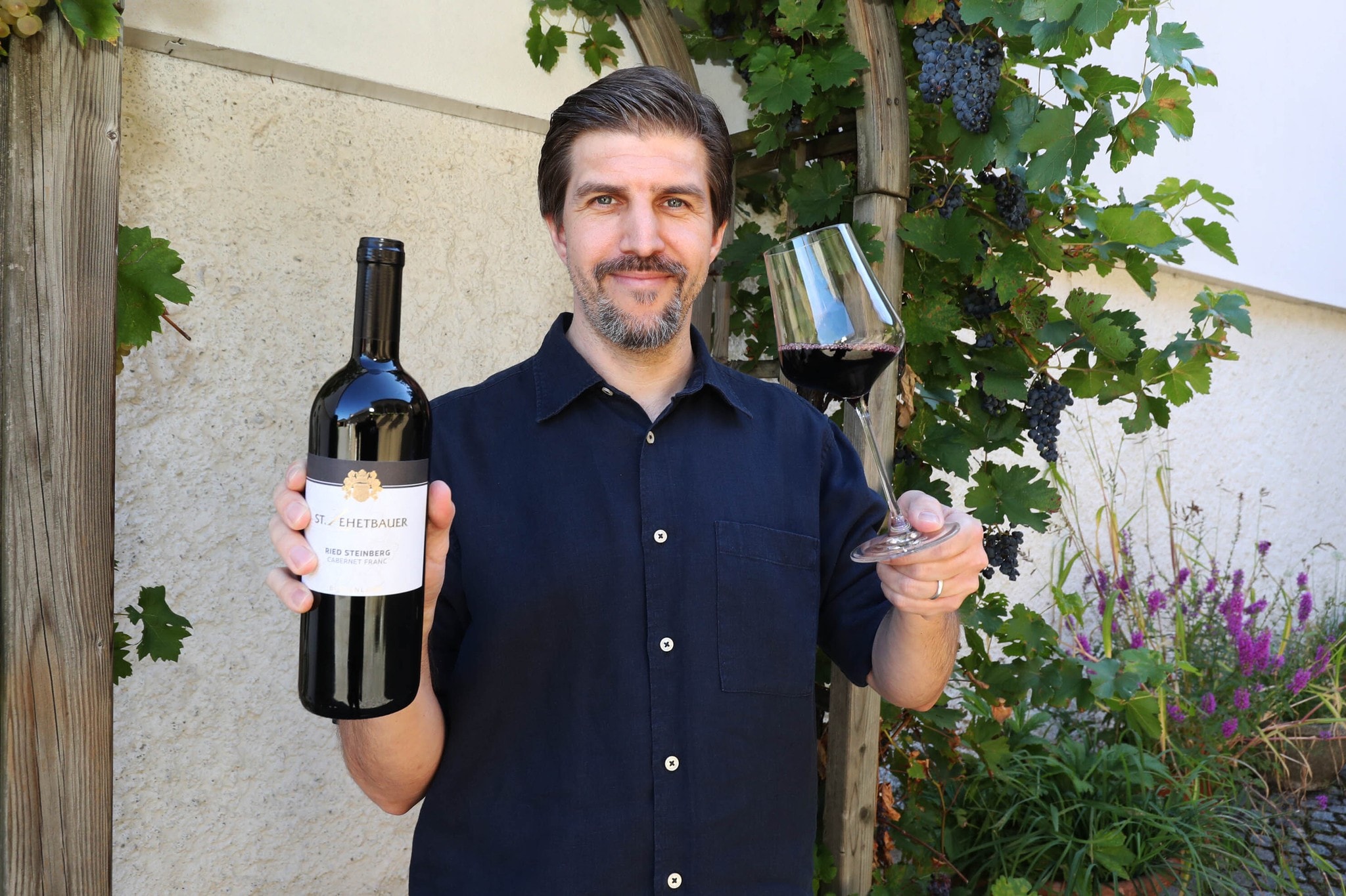 Cabernet Franc Ried Steinberg 2020 aus dem Hause von Stefan Zehetbauer.