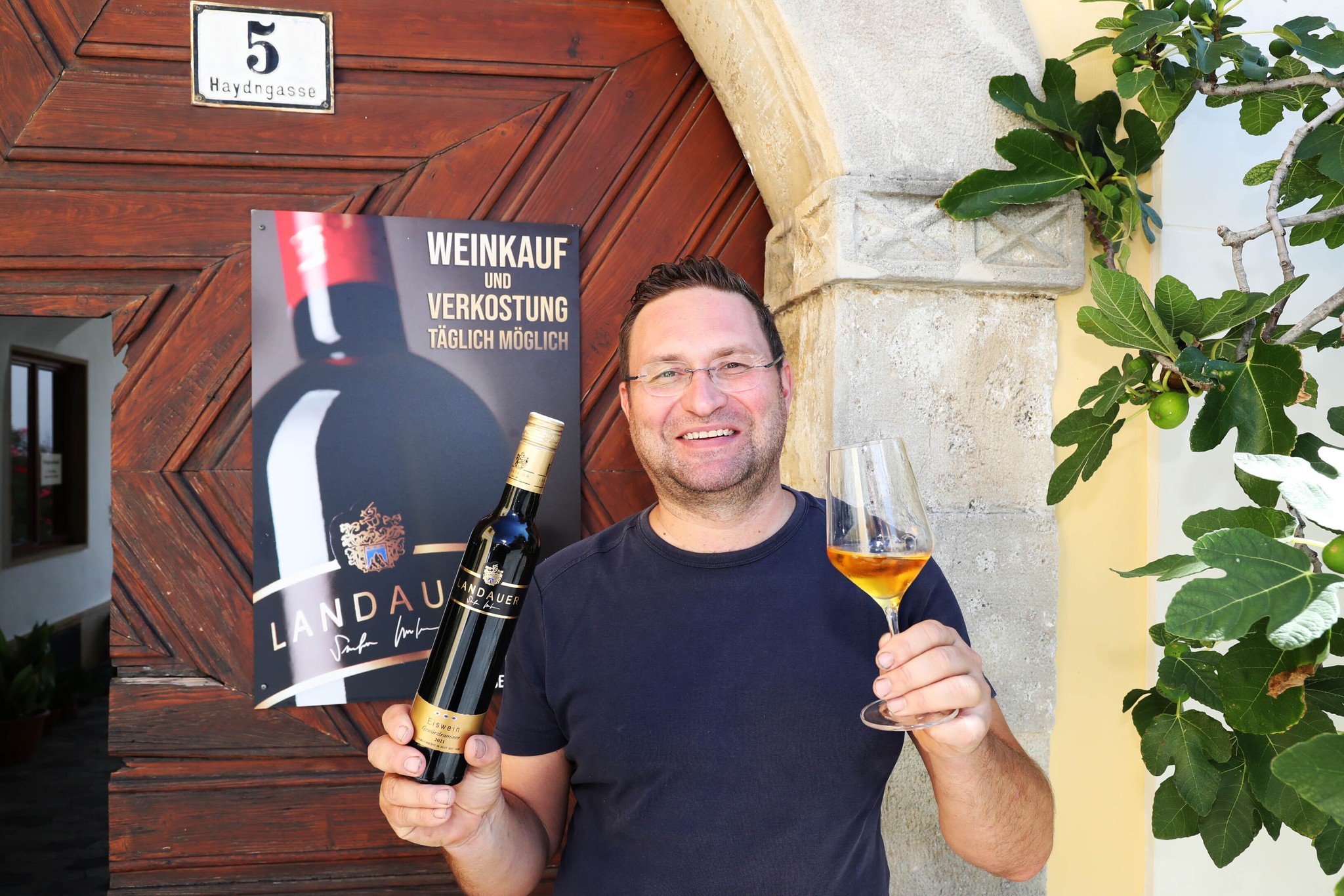 Gewürztraminer Eiswein 2021 von Stefan Landauer.