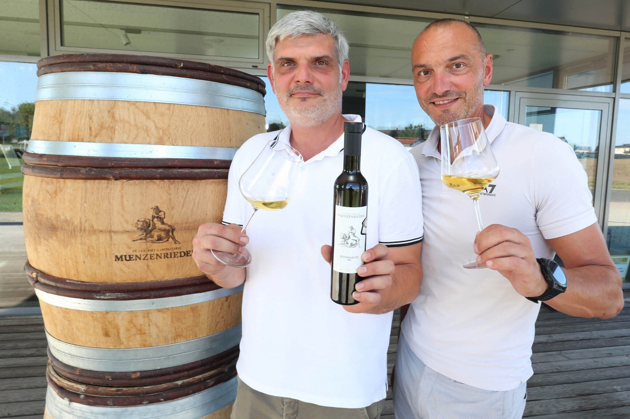 Beerenauslese Cuvée aus dem Weingut PMC von Christoph und Peter Münzenrieder.