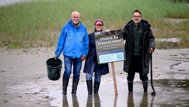 Eine Bürgergruppe will die Aulandschaft in Klosterneuburg retten!