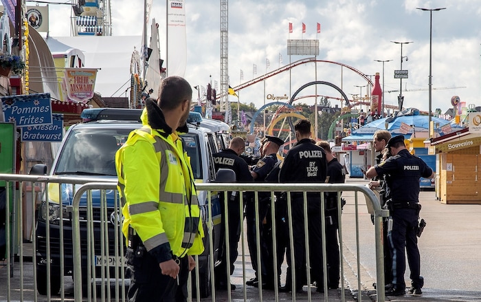 The Munich Oktoberfest was closed after a bomb threat on Wednesday morning.