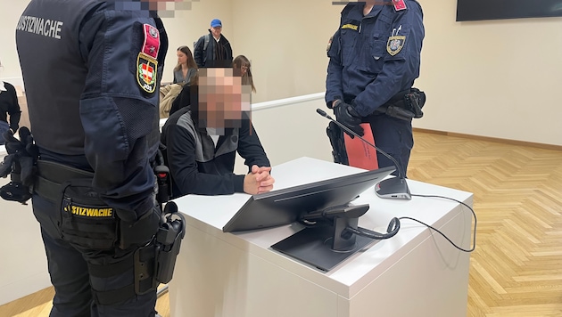 Seit dem angeklagten Angriff vor dem Wiener Parlament sitzt der Slowake in U-Haft.