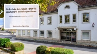 Das ehemalige Sparkassen-Gebäude wäre ein Standort für die neue Apotheke. Seit vier Monaten ...