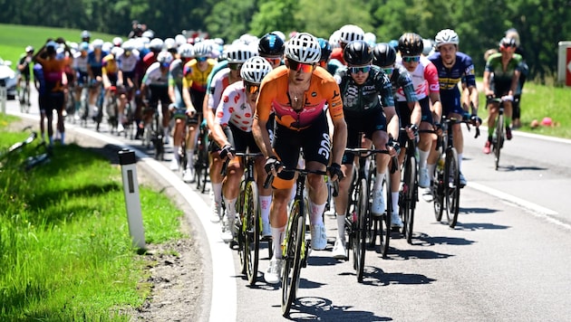 Das Schwingshandl Cycling Team greift voll an.