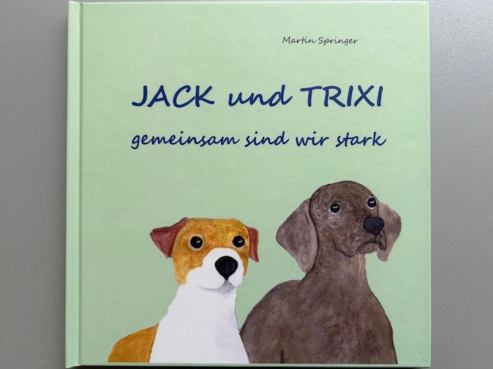 Springers neuestes Bilderbuch: „Jack und Trixi – gemeinsam sind wir stark“.