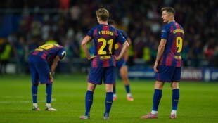 Hängende Köpfe bei den Katalanen 