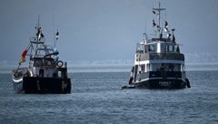 Dem Segelschiff Mikeno (nicht auf diesem Bild) ist es laut Angaben der Gaza-Hilfsflotte ...