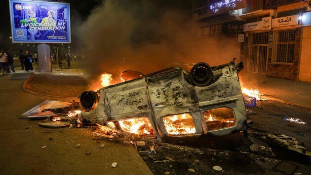 Schlimme Szenen in Marokko