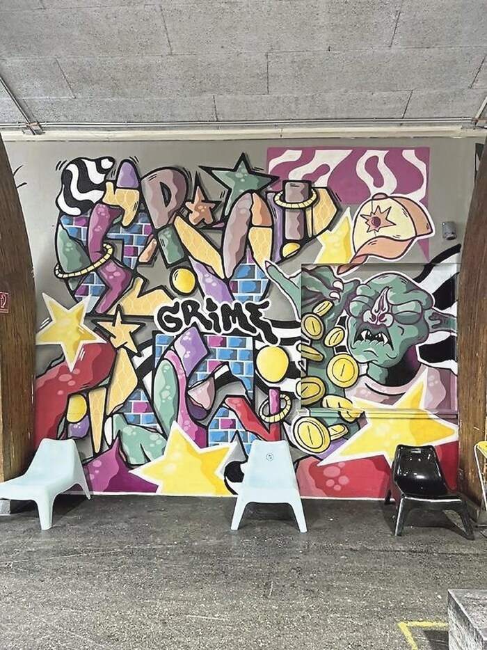 Graffiti: Megapoint Klagenfurt