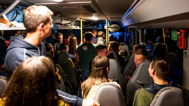 30.000 Fahrgäste pro Jahr werden sicher durch die Nacht gebracht.