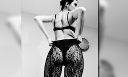 Kendall Jenner macht mit dieser POse Heidi Klum als Strumpfhosen-Modell Konkurrenz.