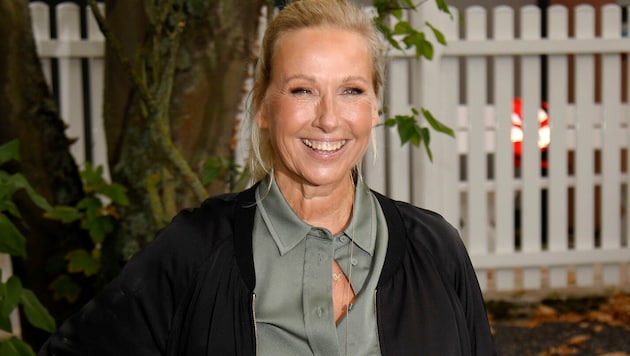 Andrea Kiewel berichtet stolz, dass sie 10 Kilo abgespeckt hat.