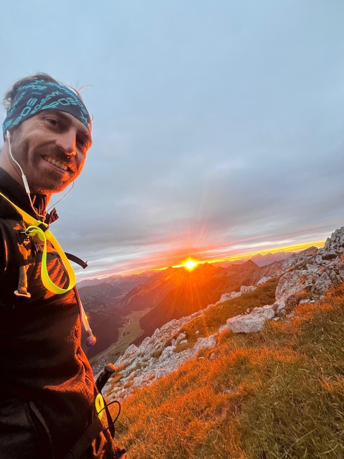 Zur Krönung wurde Mizio mit einem grandiosen Sonnenuntergang belohnt.
