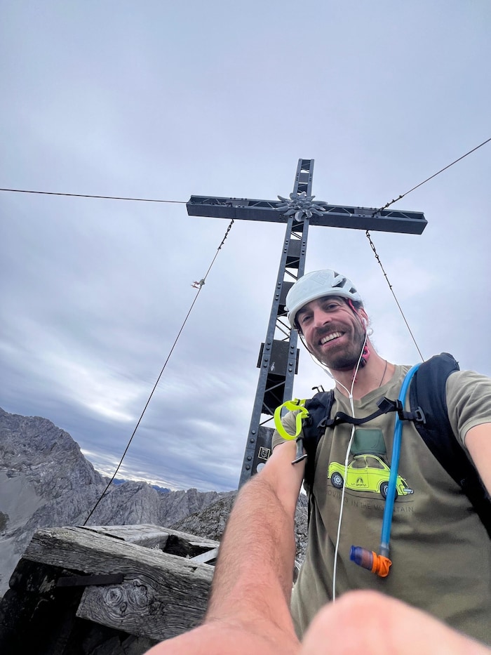 Der Außerferner am Gipfel der Ehrwalder Sonnenspitze
