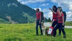 Bergrettung und Polizei bargen den Mann (Symbolbild)