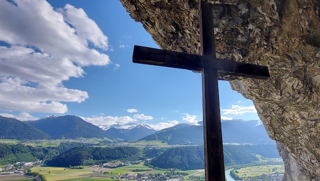 Blick von der Kaiser-Max-Grotte Richtung Süden.
