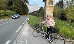 Am Föhrenwald wird es für Radfahrer sehr gefährlich. 