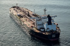 Der Tanker wird verdächtigt, als Startplattform für Drohnen gedient zu haben, die zuvor dänische ...